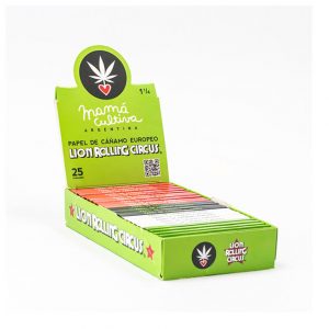 Papel Lion Rolling Circus 1¼ Mamá Cultiva x25