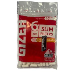 Filtros Gizeh Slim x 120 + Papel